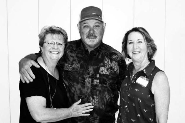 A few of the IHS class of 1977 came to catch up at the reunion. (L-R): Marlene (Miller) Stewart, Jay Boldt, and Maureen (Alley) LeFleur.